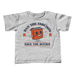 Boy's Ban The Fascists Save The Books T-Shirt